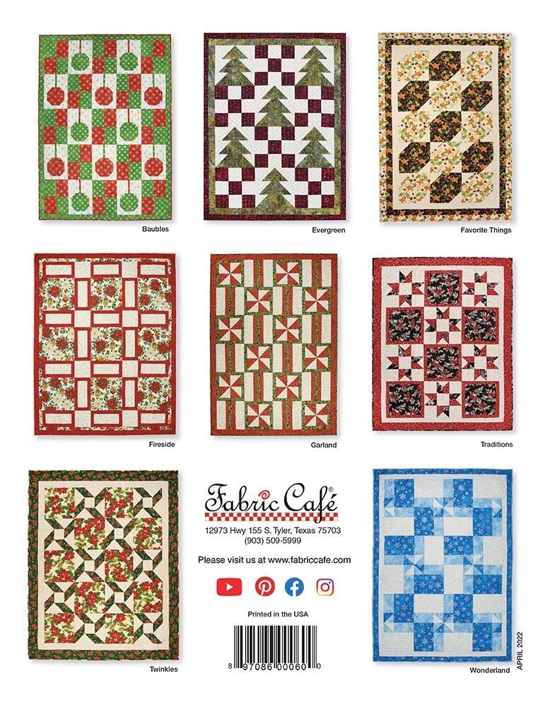 3-Yard Quilts - Make it Christmas BOOK , quilting and craft projects