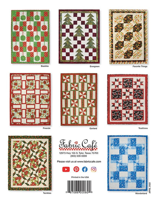 3-Yard Quilts - Make it Christmas BOOK , quilting and craft projects