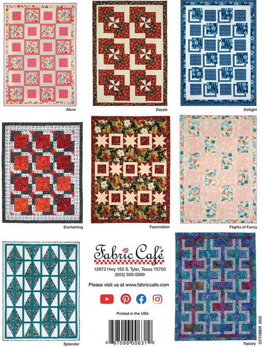 3-Yard Quilts - The Magic of 3 yard Quilts BOOK , quilting and craft projects