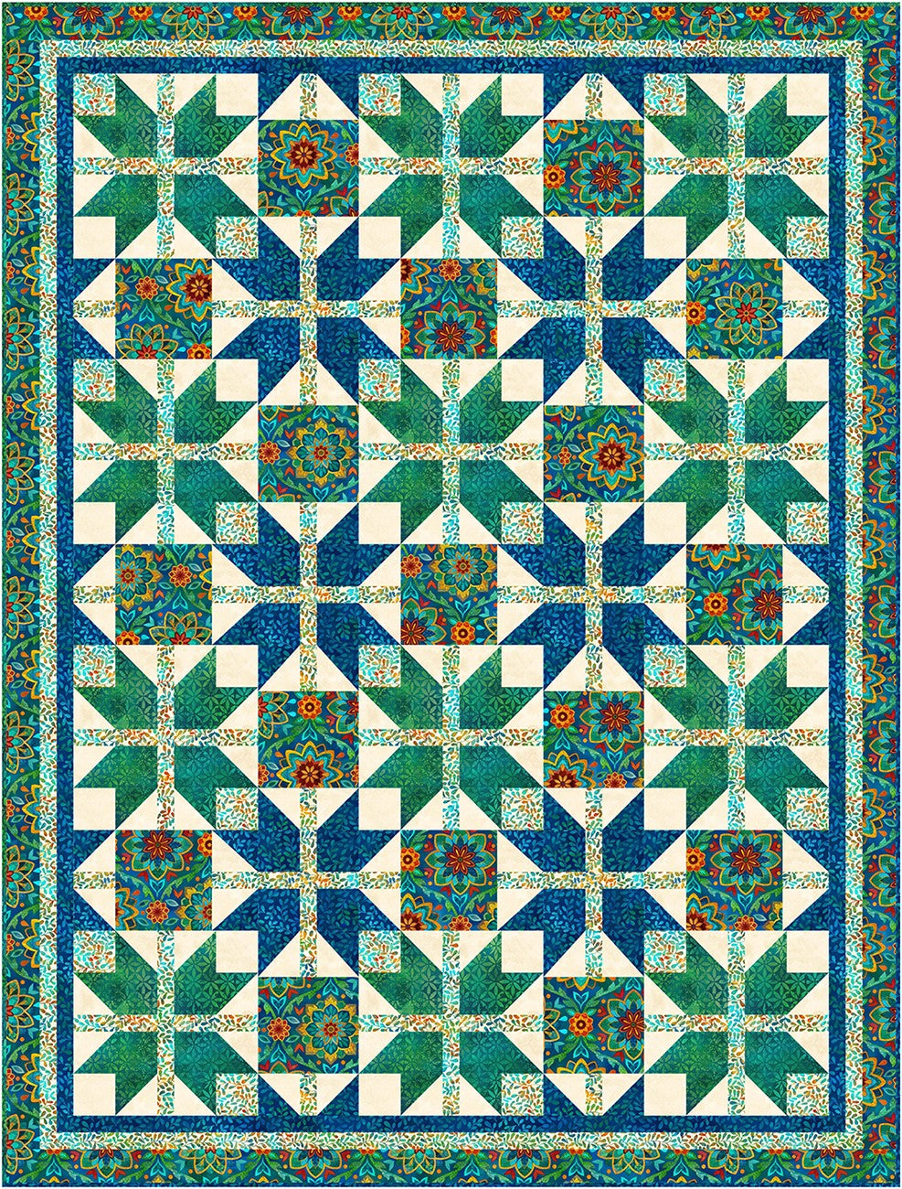 Fabric Cafe - Step It Up With 5-Yard Quilts – project preview 7