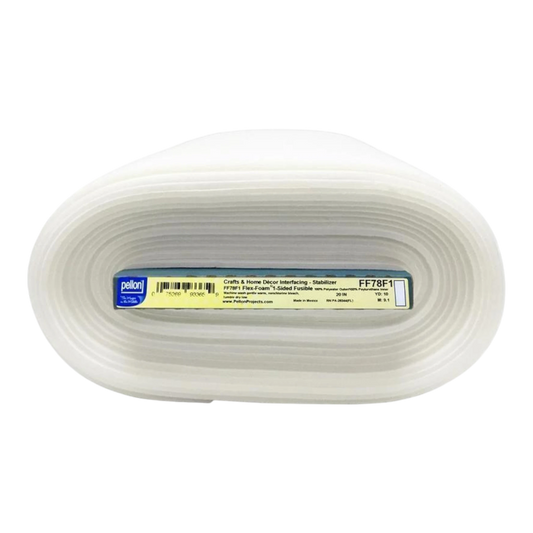 Pellon Flex Foam Fusible - One sided - 500 mm Wide for applique, sewing and craft projects