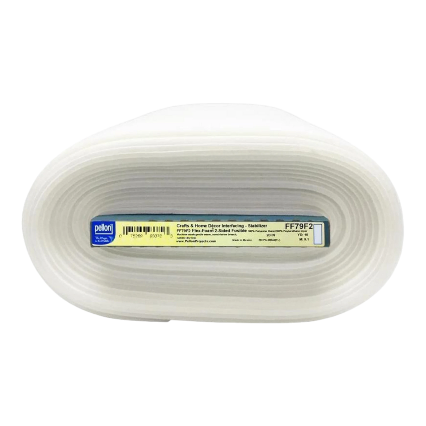Pellon Flex Foam Fusible 2 Sided 20 wide for applique, sewing and craft projects
