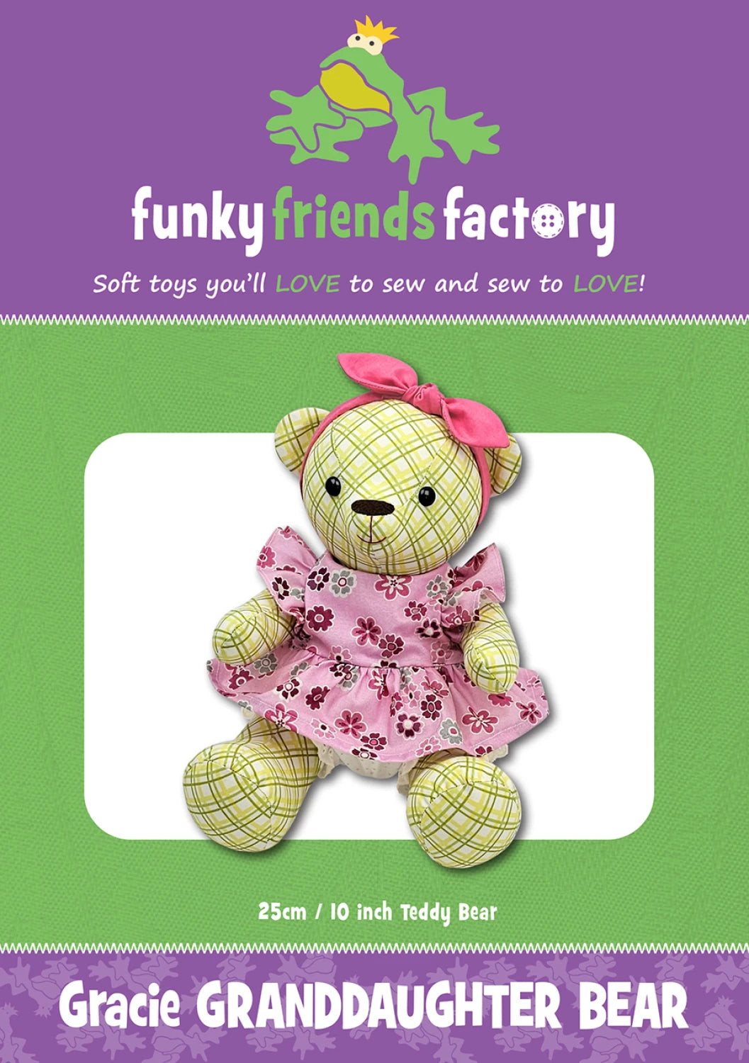Gracie GRANDDAUGHTER Bear Pattern