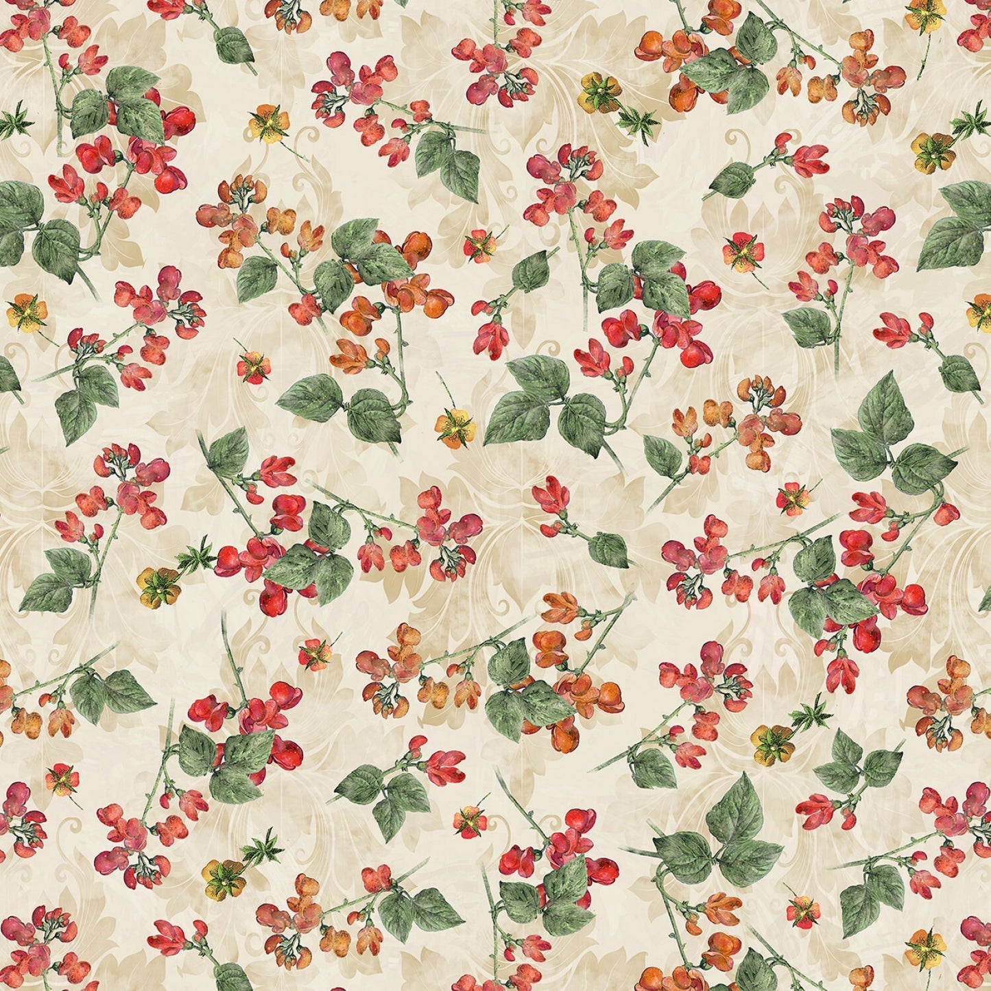 Farm Fresh - Flowers Neutral sewing and quilting product