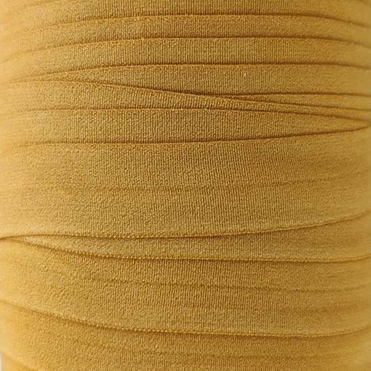 Fold Over Elastic 20 mm Matte - Medallion for garments, sewing and bag making projects