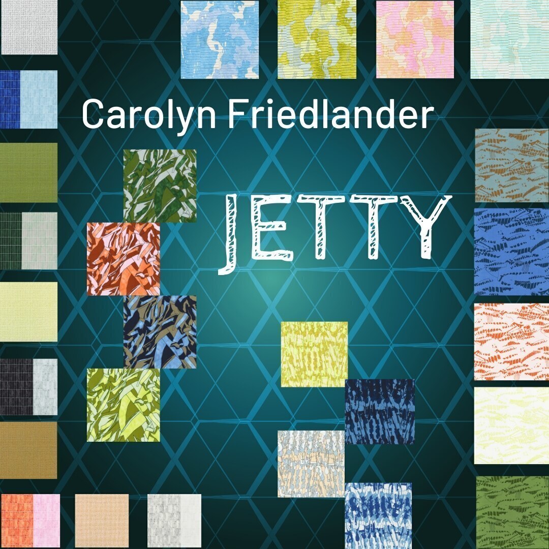 Jetty Fat Quarter Coordinates Bundle 12pc for patchwork, quilting and sewing