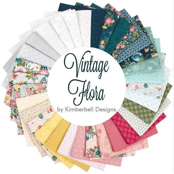 Vintage Flora | FQ BUNDLE | 32pc sewing and quilting product