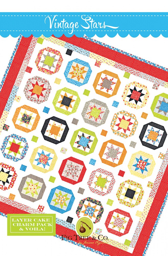 Vintage Stars Quilt Pattern , quilting and craft projects
