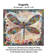 Dragonfly Collage Pattern by Laura Heine , quilting and craft projects