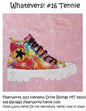 Laura Heine WHATEVERS! 16 TENNIE Collage Pattern , quilting and craft projects
