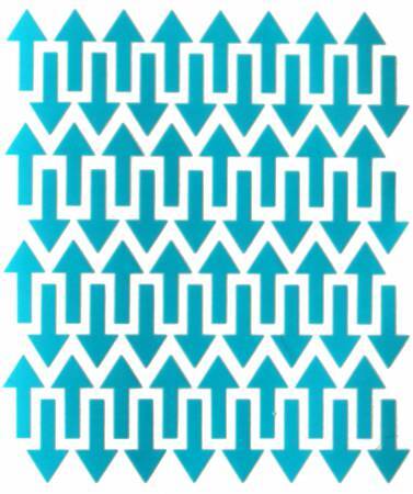 Geasy Ruler Stickers - 192 stickers for precise cutting, marking and patchwork