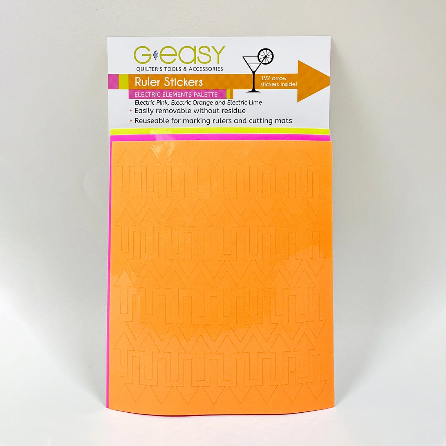 G-Easy Ruler Stickers - Electric Elements Palette