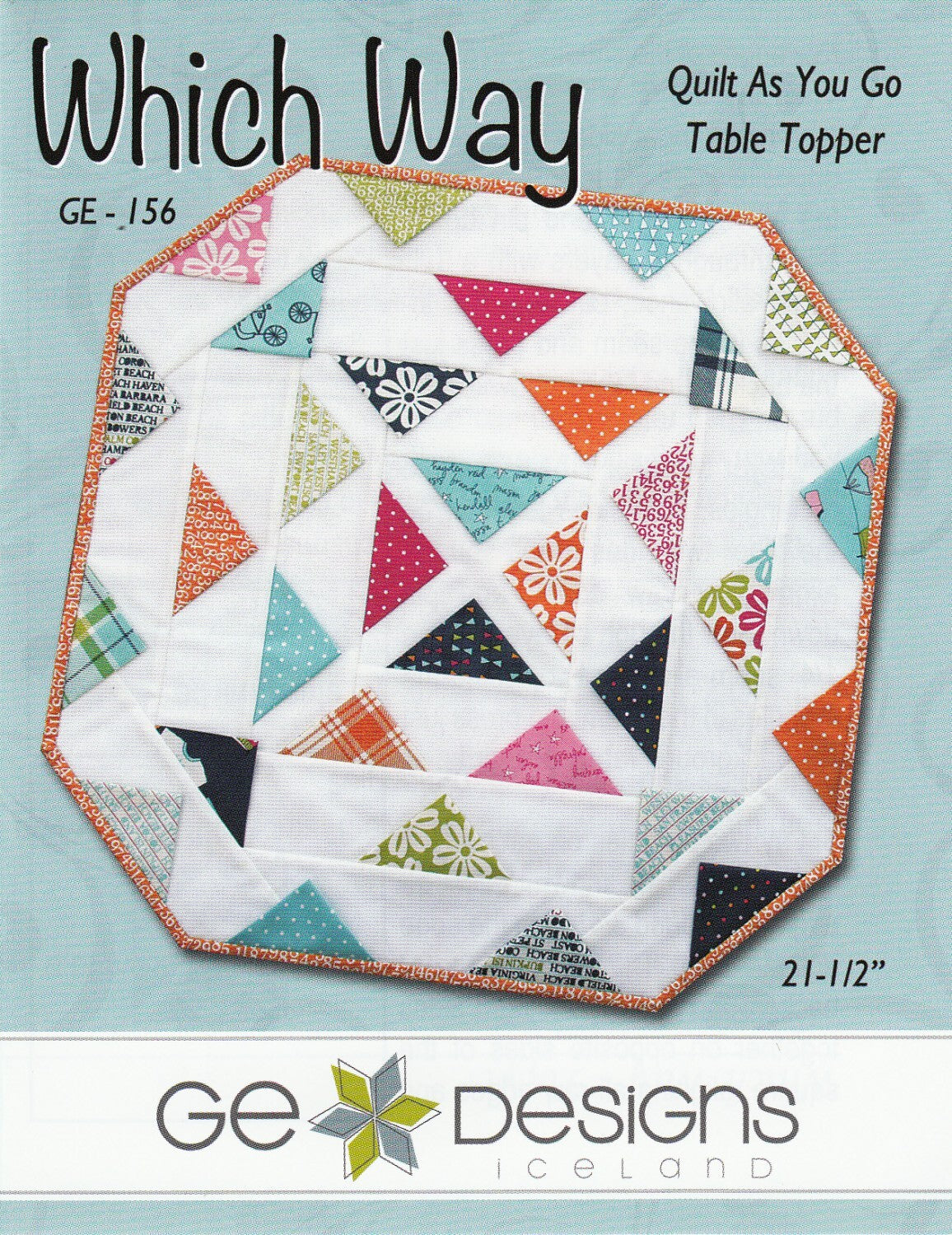 Which Way Quilt As You Go Table Topper Pattern , quilting and craft projects