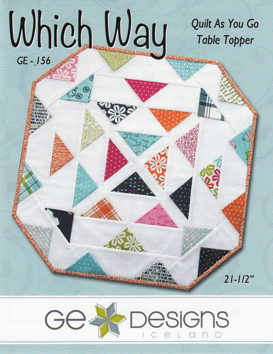 Which Way Quilt As You Go Table Topper Pattern , quilting and craft projects