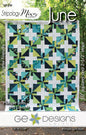 Gudrun Erla - JUNE Quilt Pattern , quilting and craft projects