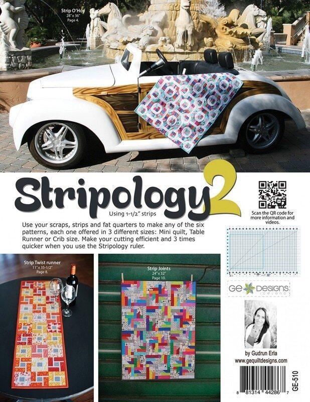 Stripology 2 - Softcover Book , quilting and craft projects