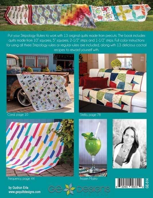 Stripology Mixology Book - Gudrun Erla , quilting and craft projects