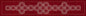 Sashiko Interlocking Geometric Runner CHERRY RED , piecing and stitching
