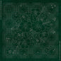 Sashiko Australia Blossom Bouquet Geometric - GREEN , piecing and stitching