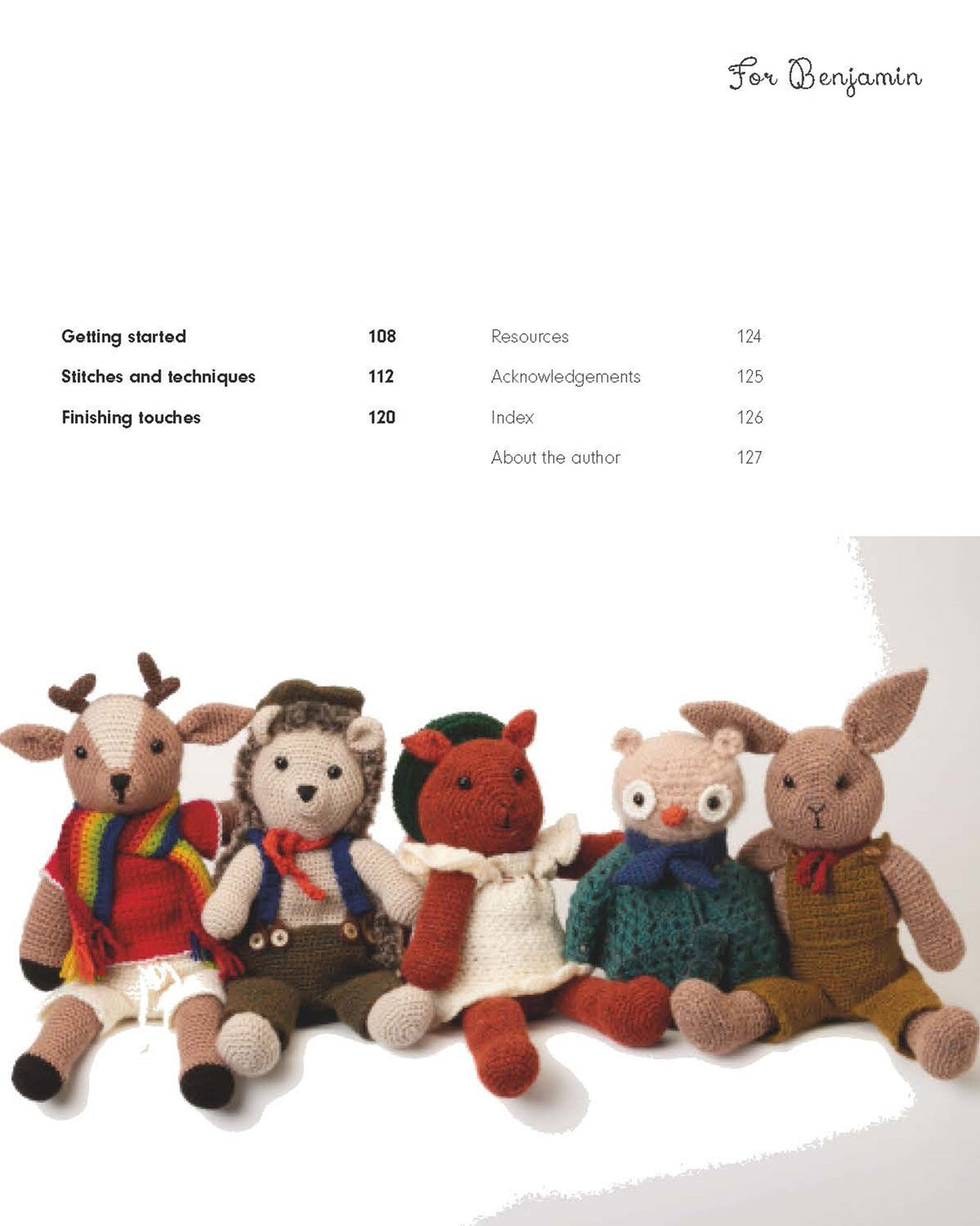 Cute Crocheted Woodland Creatures Book – book preview 1