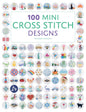 100 Mini Cross Stitch Designs Book , quilting and craft projects