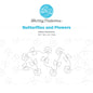 Pantograph - Butterflies and Flowers Paper , pattern making and craft projects