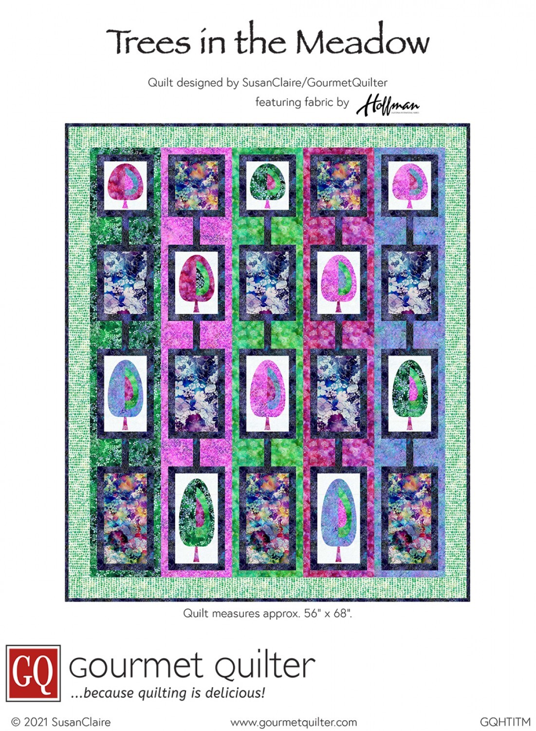 Trees in the Meadow Quilt Pattern , quilting and craft projects