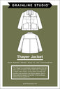Thayer Jacket Pattern Sizes 14-30 , quilting and craft projects