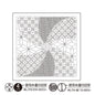 Hana fukin (sashiko sampler)'Flower hand' Sampler NAVY , piecing and stitching