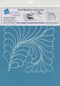 Full Line Stencil Feather Square for precise cutting, marking and patchwork