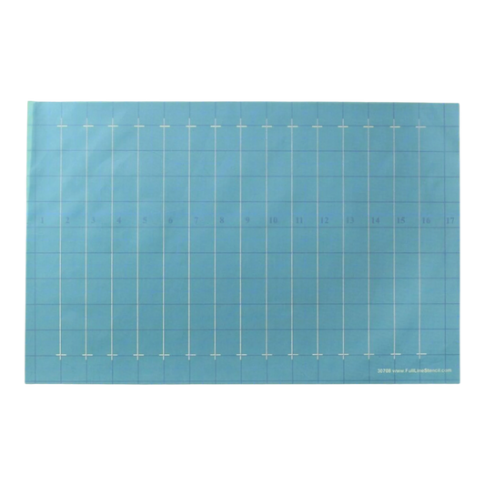 Full Line Stencil One Inch Parallel Lines for precise cutting, marking and patchwork