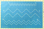 Full Line Stencil Chevron for precise cutting, marking and patchwork