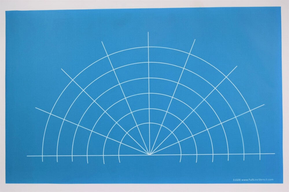 Full Line Stencil MANDALA for precise cutting, marking and patchwork