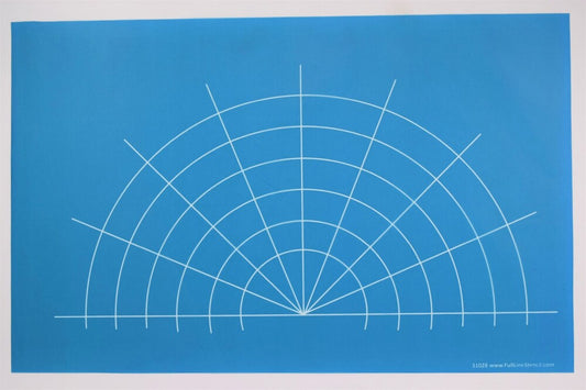 Full Line Stencil MANDALA for precise cutting, marking and patchwork