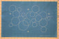 Full Line Stencil Bubbles LARGE for precise cutting, marking and patchwork