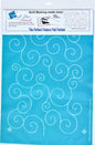 Full Line Stencil Swirls and Curls LARGE for precise cutting, marking and patchwork