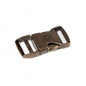Side Release Buckle 25 mm Antique Brass 1pc for bag making and sewing projects