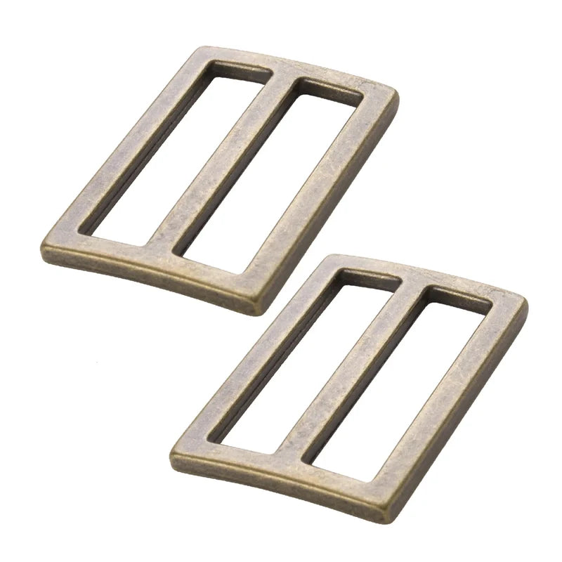 Slider Flat Widemouth - 25 mm Set of Two for bag making and sewing projects