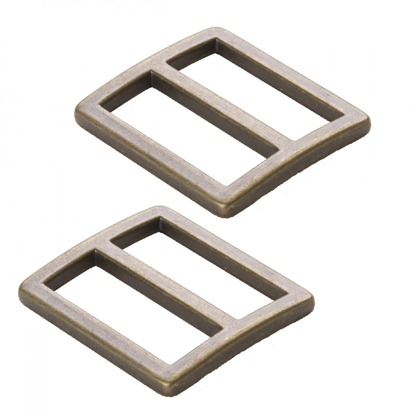 Slider Flat Widemouth - 25 mm Set of Two for bag making and sewing projects
