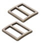 Slider Flat Widemouth - 25 mm Set of Two for bag making and sewing projects