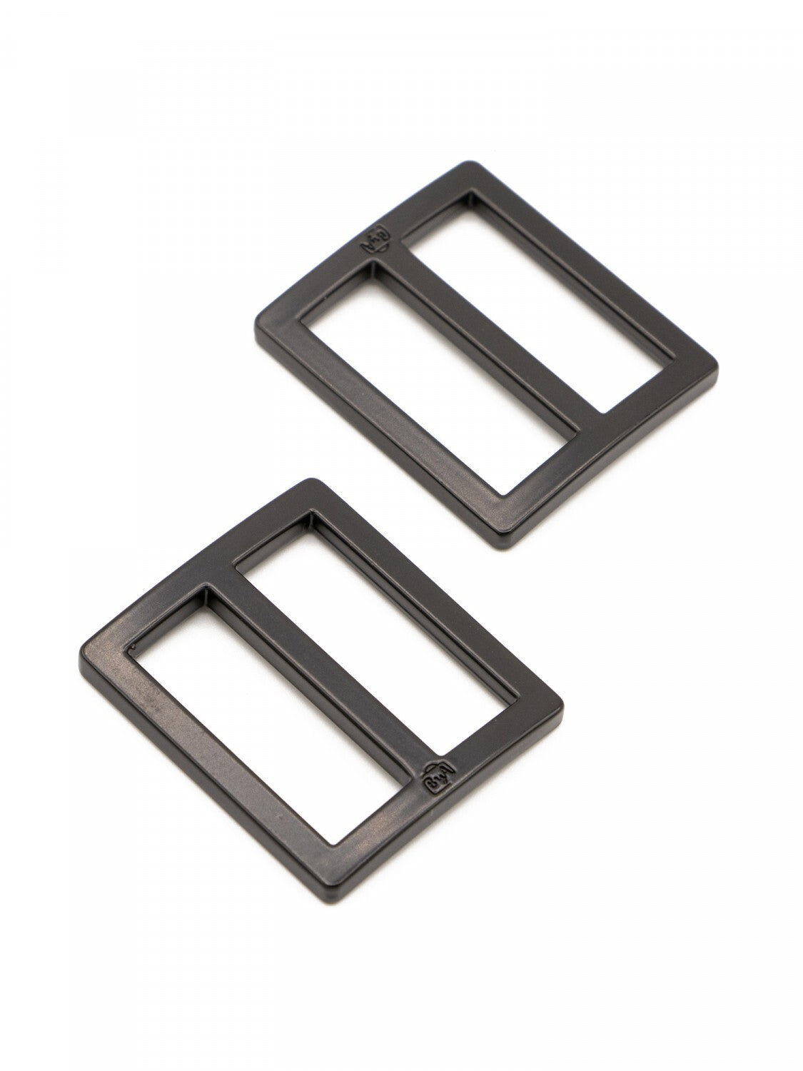 ByAnnie Flat Widemouth Slider - 1in - Black Metal