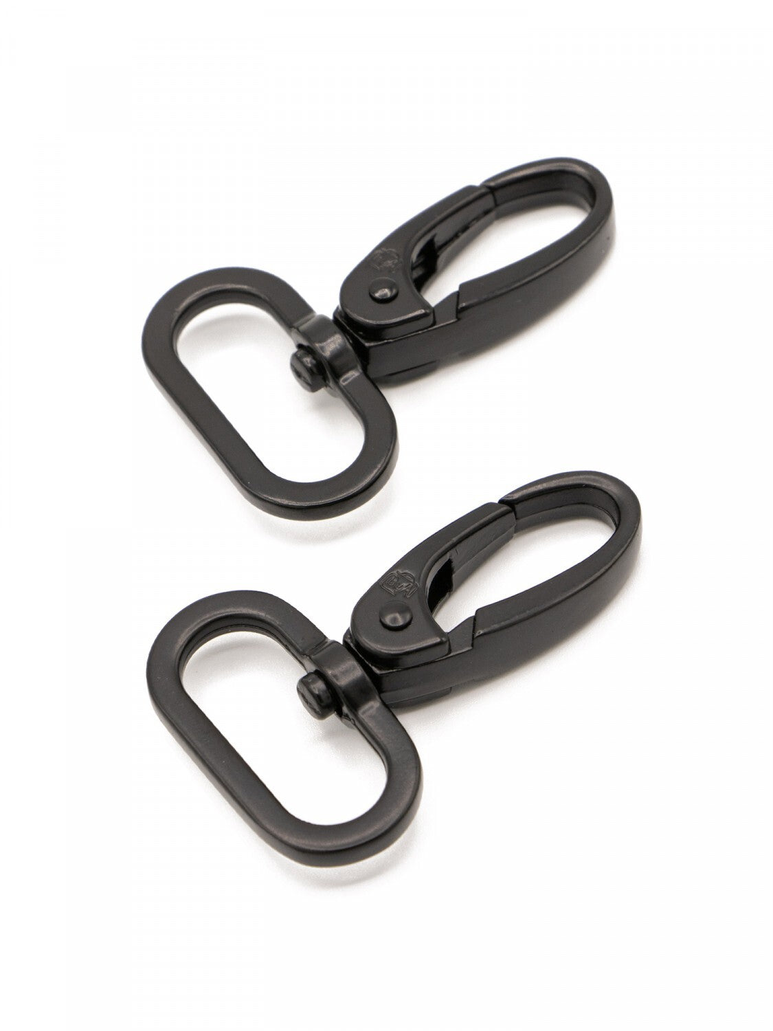 Swivel Hook 25 mm BLACK Set of Two