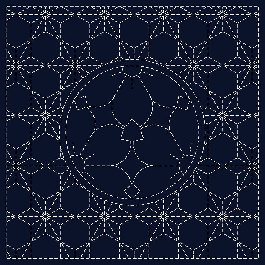 QH Textiles Yamazakura sashiko cloth