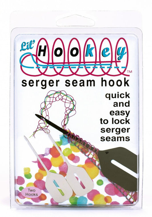 Hookey Serger Seam Hook Nickel 2pk sewing and quilting product