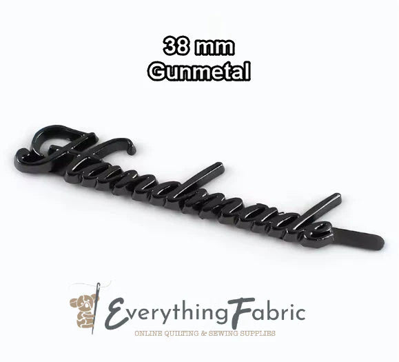 Handmade Script Bling - 38 mm sewing and quilting product