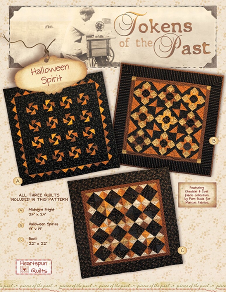 Tokens of the Past-Halloween Spirit sewing and quilting product