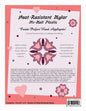 Heat Resistant Mylar Template Sheet 5pk for precise cutting, marking and patchwork