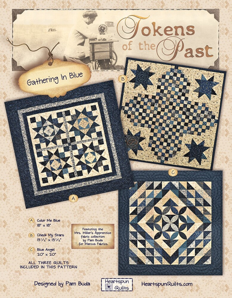 Tokens of the Past Quilts Pattern , quilting and craft projects