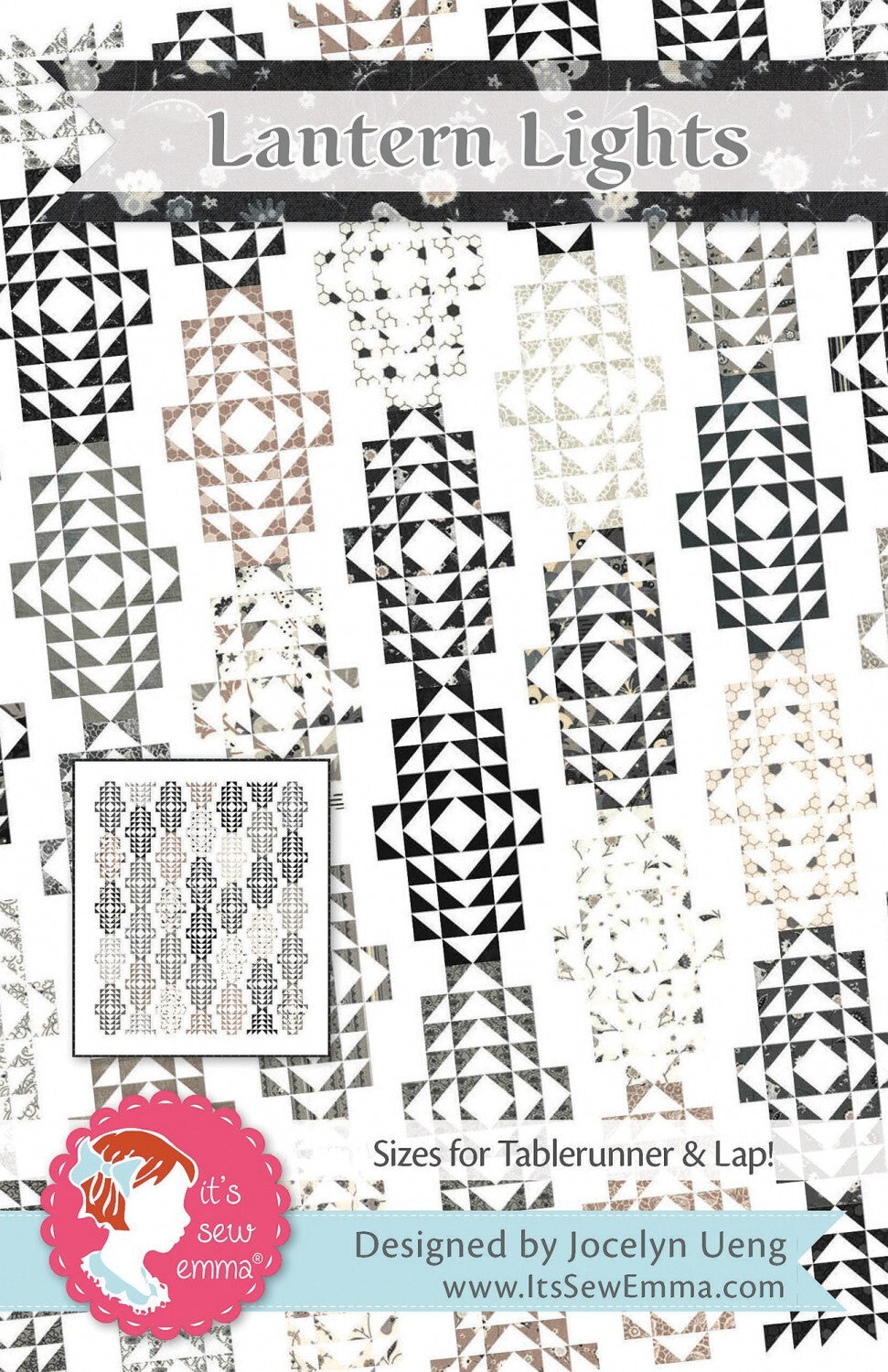 Lantern Lights Quilt Pattern - It's Sew Emma , quilting and craft projects