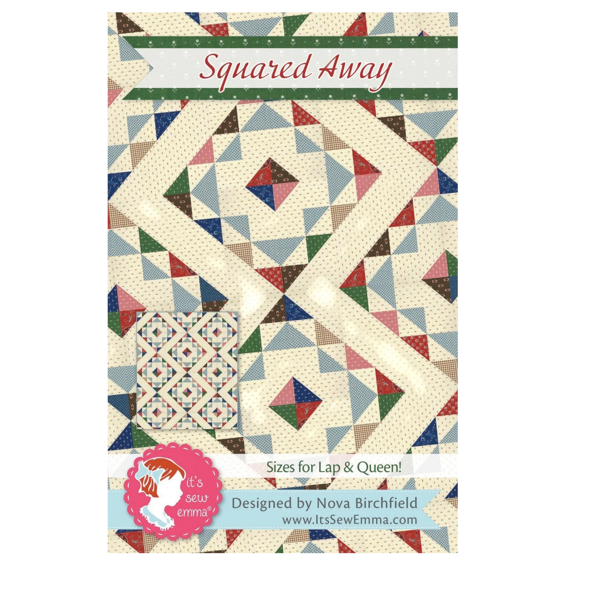 Squared Away Quilt Pattern - It's Sew Emma , quilting and craft projects